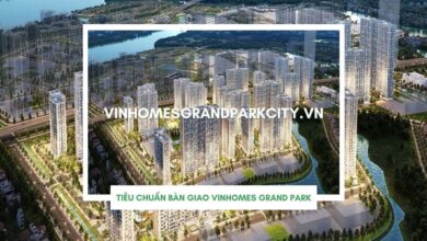 Tiêu chuẩn bàn giao Vinhomes Grand Park